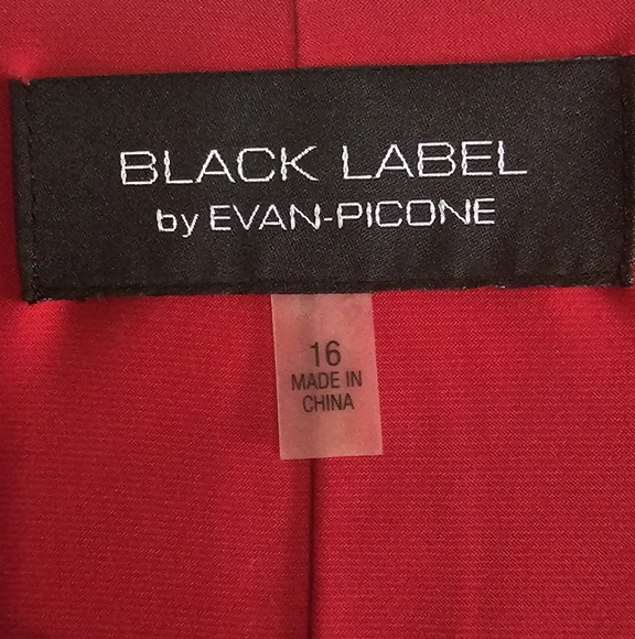 Black Label Red Dress - Picture 2 of 3